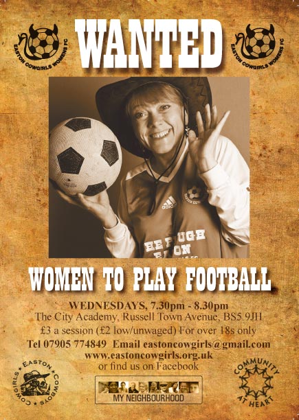 Women Football Players Wanted In Bristol