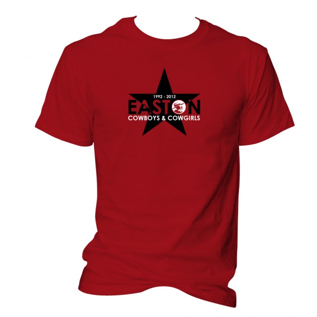 Star on black - men's front