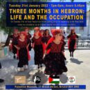Talk: Three Months in Hebron – Life and the Occupation