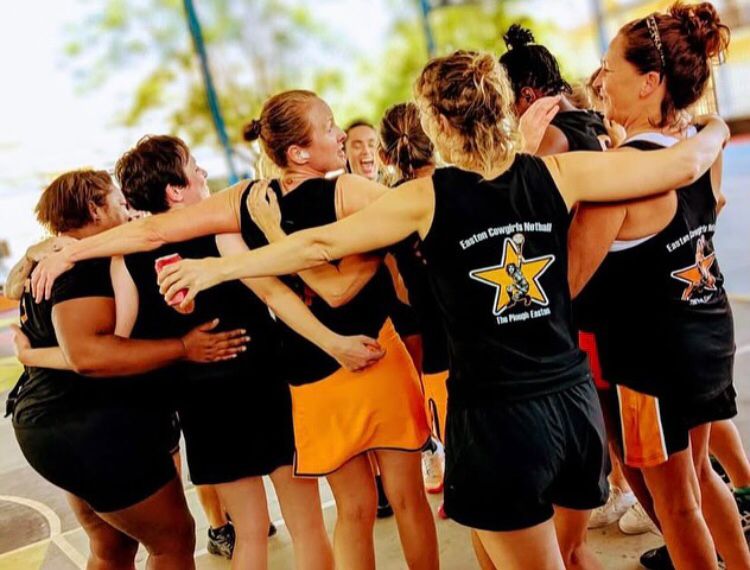 easton cowgirls netball team
